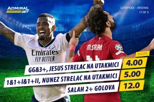 AdmiralBet specijal - Neka "pljušti" na "Enfildu - Salah, Žezus ili Nunjez?